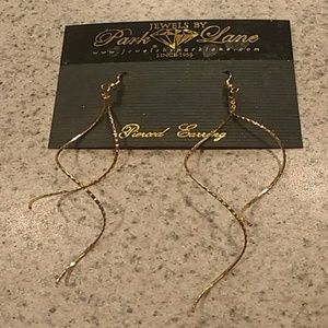 Gold Twirl Earrings by Park Lane
